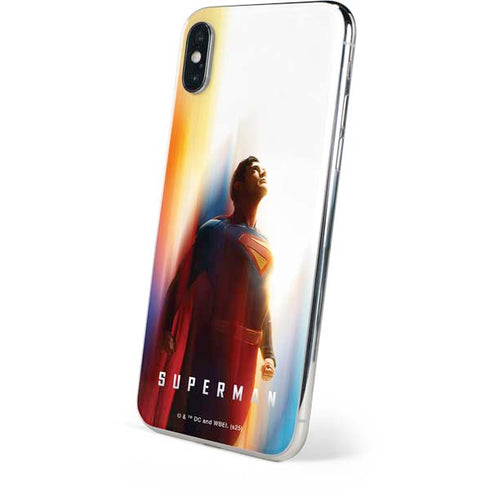 Superman 2025 Man of Steel Ascension Heroic Glow iPhone XS Skin