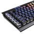 Superman 2025 Man of Steel Ascension Heroic Glow K95 RGB PLATINUM Mechanical Gaming Keyboard Skin