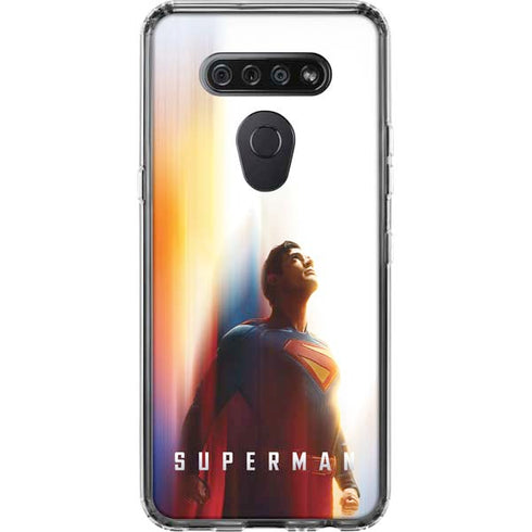 Superman 2025 Man of Steel Ascension Heroic Glow LG K51/Q51 Clear Case