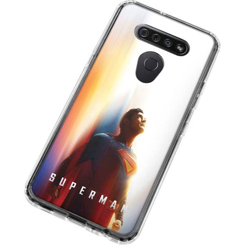 Superman 2025 Man of Steel Ascension Heroic Glow LG K51/Q51 Clear Case