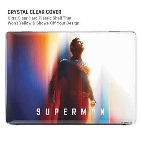 Superman 2025 Man of Steel Ascension Heroic Glow MacBook Pro 13in (2020) Case plus Skin