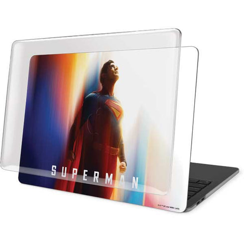 Superman 2025 Man of Steel Ascension Heroic Glow MacBook Pro 16in (2019-20) Case plus Skin
