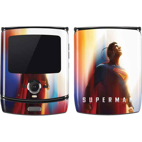 Superman 2025 Man of Steel Ascension Heroic Glow Motorola RAZR Skin