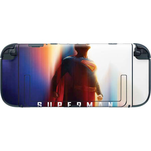 Superman 2025 Man of Steel Ascension Heroic Glow Nintendo Switch 2 (2025) with Joy-Con Skin