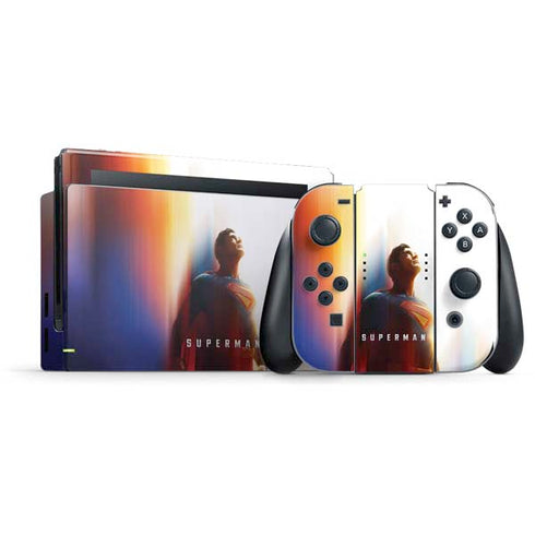 Superman 2025 Man of Steel Ascension Heroic Glow Nintendo Skins