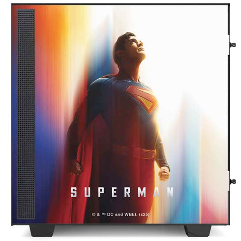 Superman 2025 Man of Steel Ascension Heroic Glow NZXT H510 Compact ATX Mid-Tower Case Skin