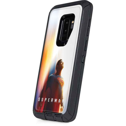 Superman 2025 Man of Steel Ascension Heroic Glow Otterbox Defender Galaxy Skin
