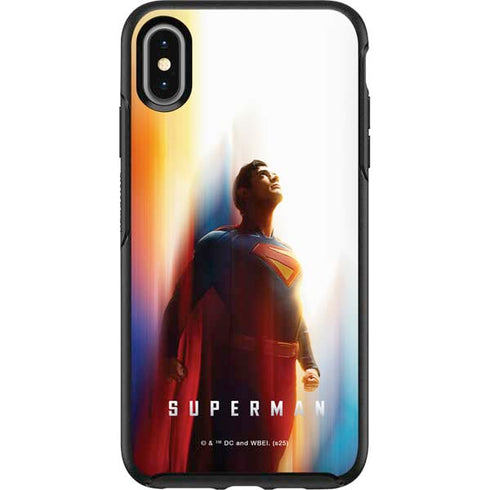 Superman 2025 Man of Steel Ascension Heroic Glow Otterbox Symmetry iPhone Skin