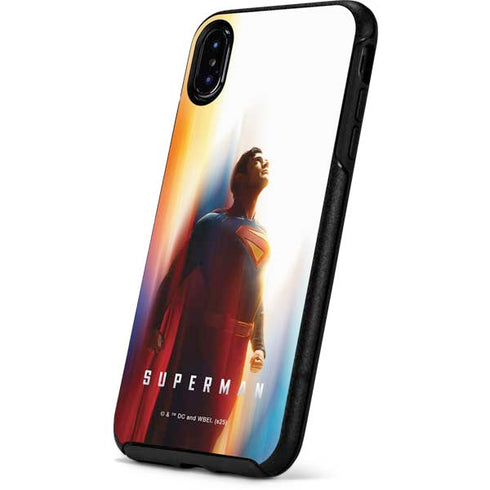 Superman 2025 Man of Steel Ascension Heroic Glow Otterbox Symmetry iPhone Skin