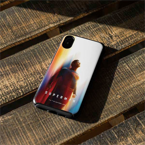 Superman 2025 Man of Steel Ascension Heroic Glow Otterbox Symmetry iPhone Skin