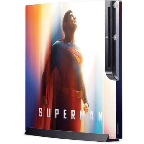 Superman 2025 Man of Steel Ascension Heroic Glow Playstation 3 & PS3 Slim Skin