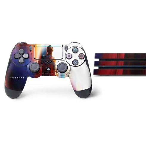 Superman 2025 Man of Steel Ascension Heroic Glow PS4 Pro Bundle Skin