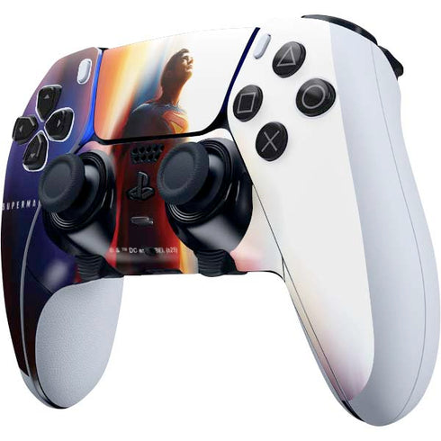 Superman 2025 Man of Steel Ascension Heroic Glow PS5 DualSense Edge Pro Controller Skin