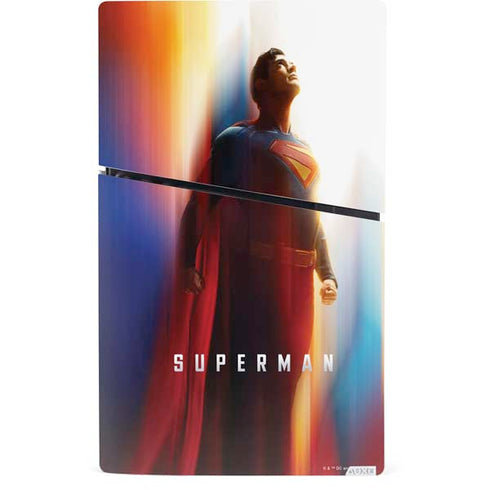 Superman 2025 Man of Steel Ascension Heroic Glow PS5 Slim Digital Edition Bundle Skin