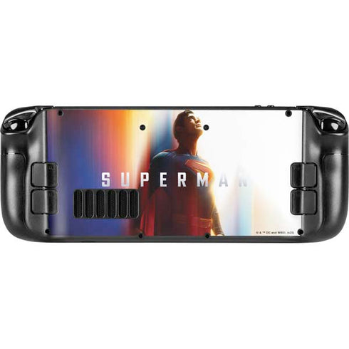 Superman 2025 Man of Steel Ascension Heroic Glow Steam Deck Handheld Gaming Computer Skin