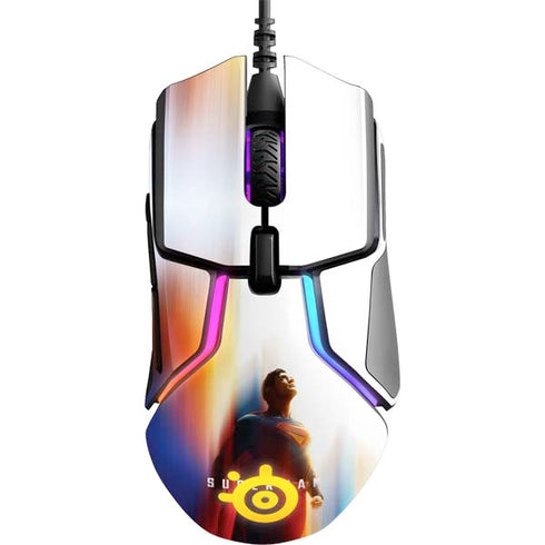 Superman 2025 Man of Steel Ascension Heroic Glow SteelSeries Rival 600 Gaming Mouse Skin