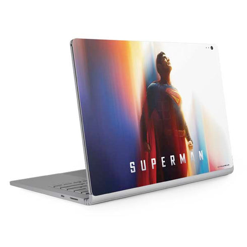 Superman 2025 Man of Steel Ascension Heroic Glow Surface Book 2 13.5in Skin