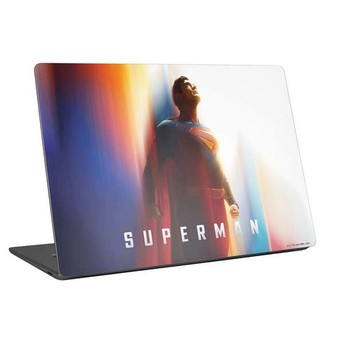 Superman 2025 Man of Steel Ascension Heroic Glow Universal Laptop 18in (14.6 x 10.6in) Skin