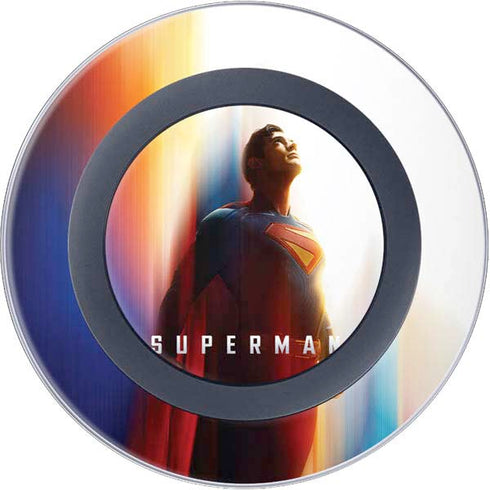Superman 2025 Man of Steel Ascension Heroic Glow Wireless Charger Skin