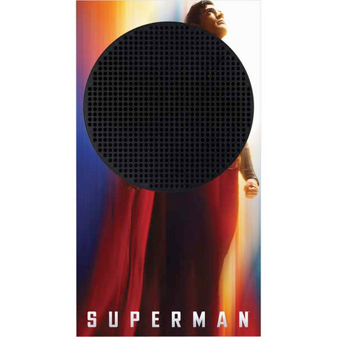 Superman 2025 Man of Steel Ascension Heroic Glow Xbox Series S Console Skin