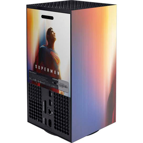 Superman 2025 Man of Steel Ascension Heroic Glow Xbox Series X Console Skin