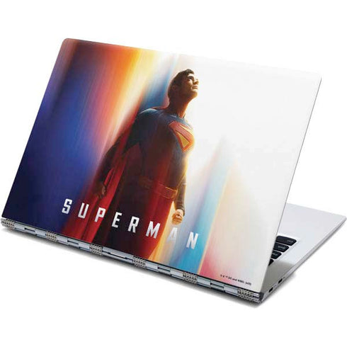 Superman 2025 Man of Steel Ascension Heroic Glow Yoga 910 2-in-1 14in Touch-Screen Skin