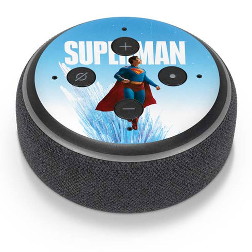 Superman 2025 Fortress of Solitude Classic Rise Amazon Echo Dot Skin
