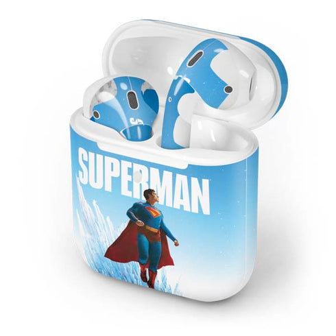 Superman 2025 Fortress of Solitude Classic Rise Apple AirPods 2 Skin