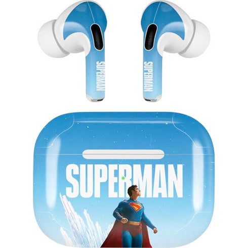 Superman 2025 Fortress of Solitude Classic Rise Apple AirPods Pro Skin