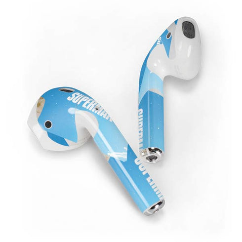 Superman 2025 Fortress of Solitude Classic Rise Apple AirPods Skin