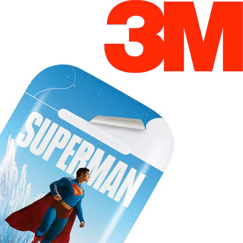 Superman 2025 Fortress of Solitude Classic Rise Apple AirPods Skin