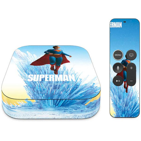 Superman 2025 Fortress of Solitude Classic Rise Apple TV Skin