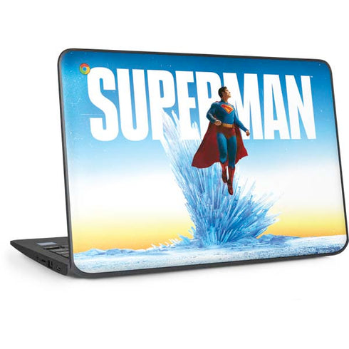 Superman 2025 Fortress of Solitude Classic Rise HP Chromebook Skin