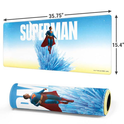Superman 2025 Fortress of Solitude Classic Rise Gaming Mouse Pad
