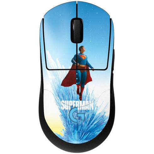 Superman 2025 Fortress of Solitude Classic Rise G Pro Wireless Gaming Mouse Skin