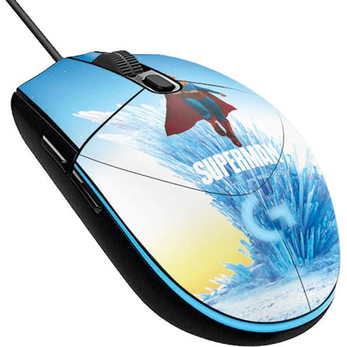 Superman 2025 Fortress of Solitude Classic Rise G203 Prodigy RGB Wired Gaming Mouse Skin