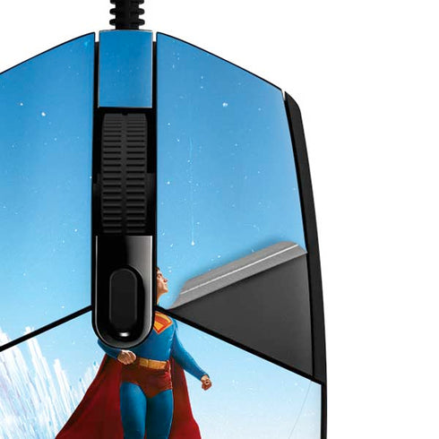 Superman 2025 Fortress of Solitude Classic Rise G203 Prodigy RGB Wired Gaming Mouse Skin