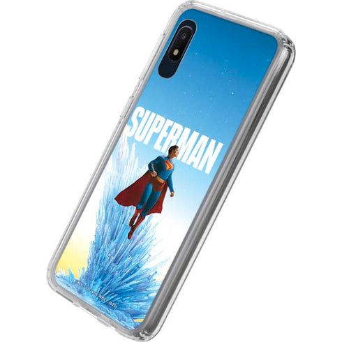 Superman 2025 Fortress of Solitude Classic Rise Galaxy A10e Clear Case
