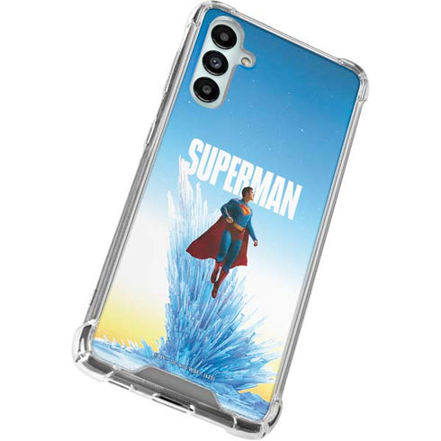 Superman 2025 Fortress of Solitude Classic Rise Galaxy A14 5G Clear Case