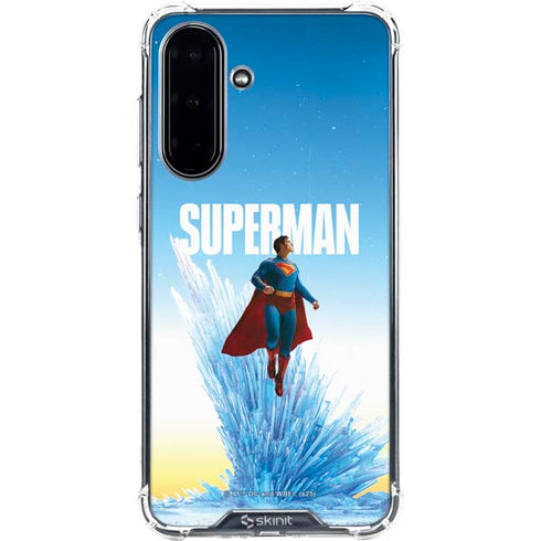 Superman 2025 Fortress of Solitude Classic Rise Galaxy A36 5G Clear Case