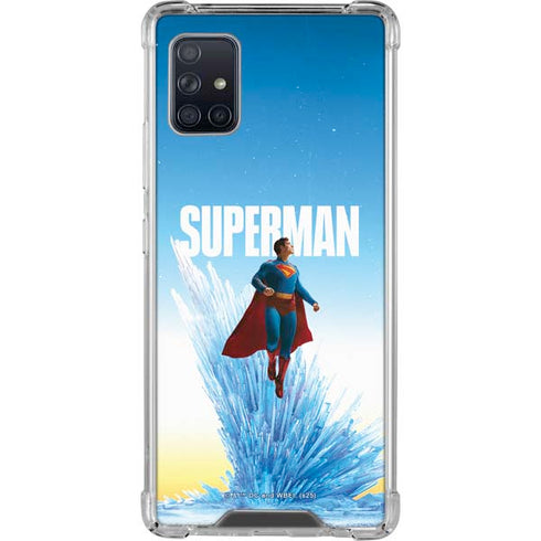 Superman 2025 Fortress of Solitude Classic Rise Galaxy A51 5G Clear Case
