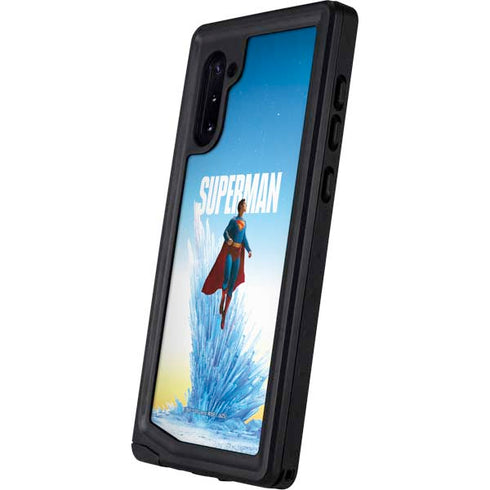 Superman 2025 Fortress of Solitude Classic Rise Galaxy Note 10 Waterproof Case
