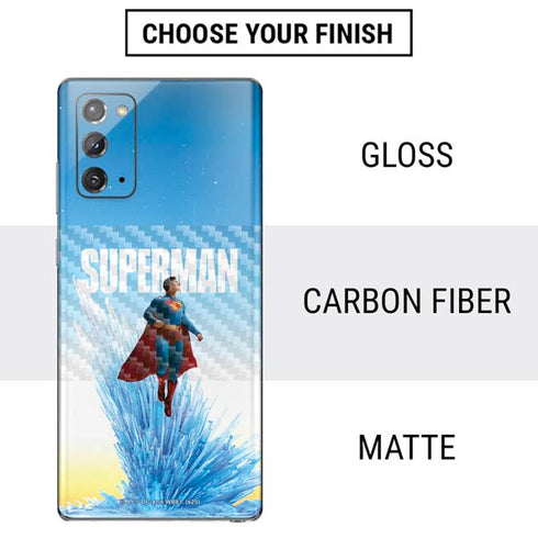 Superman 2025 Fortress of Solitude Classic Rise Galaxy Note20 5G Skin
