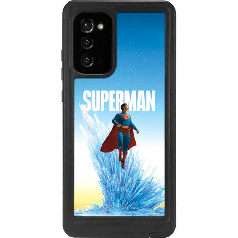 Superman 2025 Fortress of Solitude Classic Rise Galaxy Note20 5G Waterproof Case