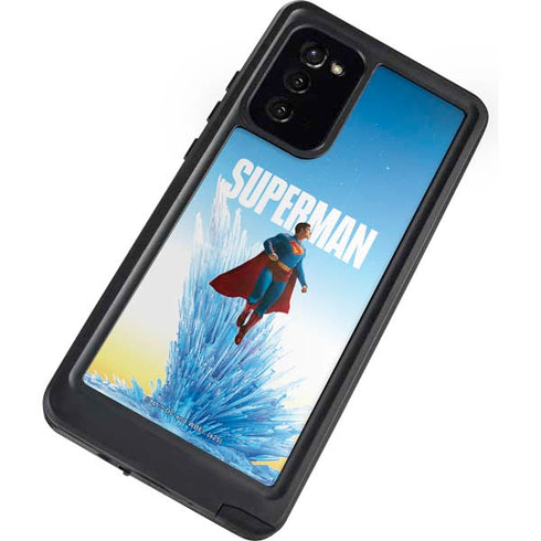 Superman 2025 Fortress of Solitude Classic Rise Galaxy Note20 5G Waterproof Case