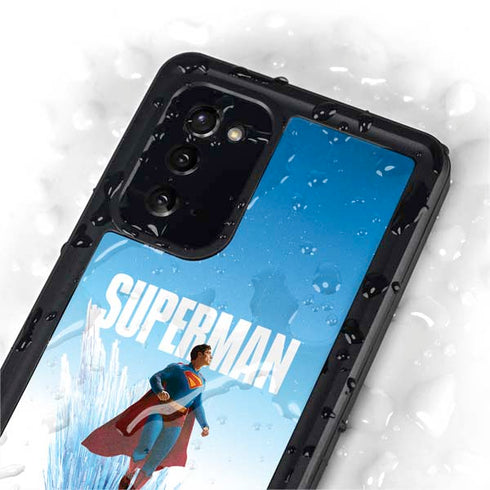 Superman 2025 Fortress of Solitude Classic Rise Galaxy Note20 5G Waterproof Case