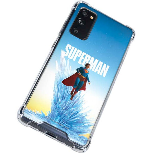Superman 2025 Fortress of Solitude Classic Rise Galaxy S20 FE Clear Case