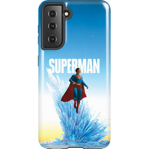 Superman 2025 Fortress of Solitude Classic Rise Galaxy S21 5G Pro Case