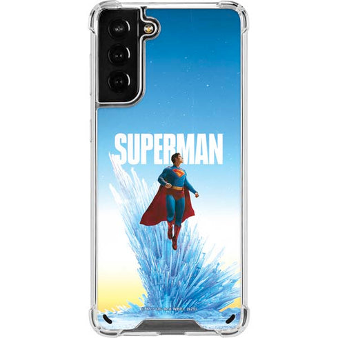 Superman 2025 Fortress of Solitude Classic Rise Galaxy S21 Plus 5G Clear Case