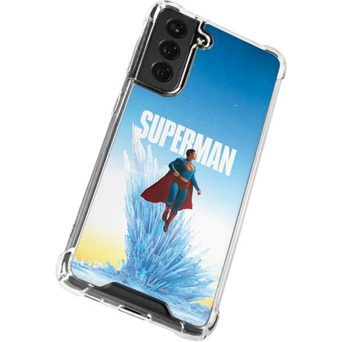 Superman 2025 Fortress of Solitude Classic Rise Galaxy S22 Plus Clear Case